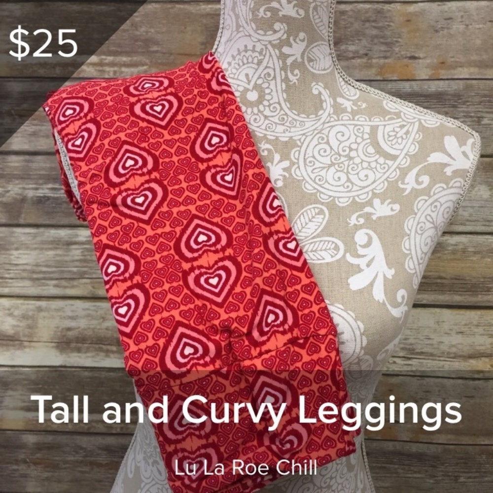 LuLaRoe Valentine's T/C Brand New
